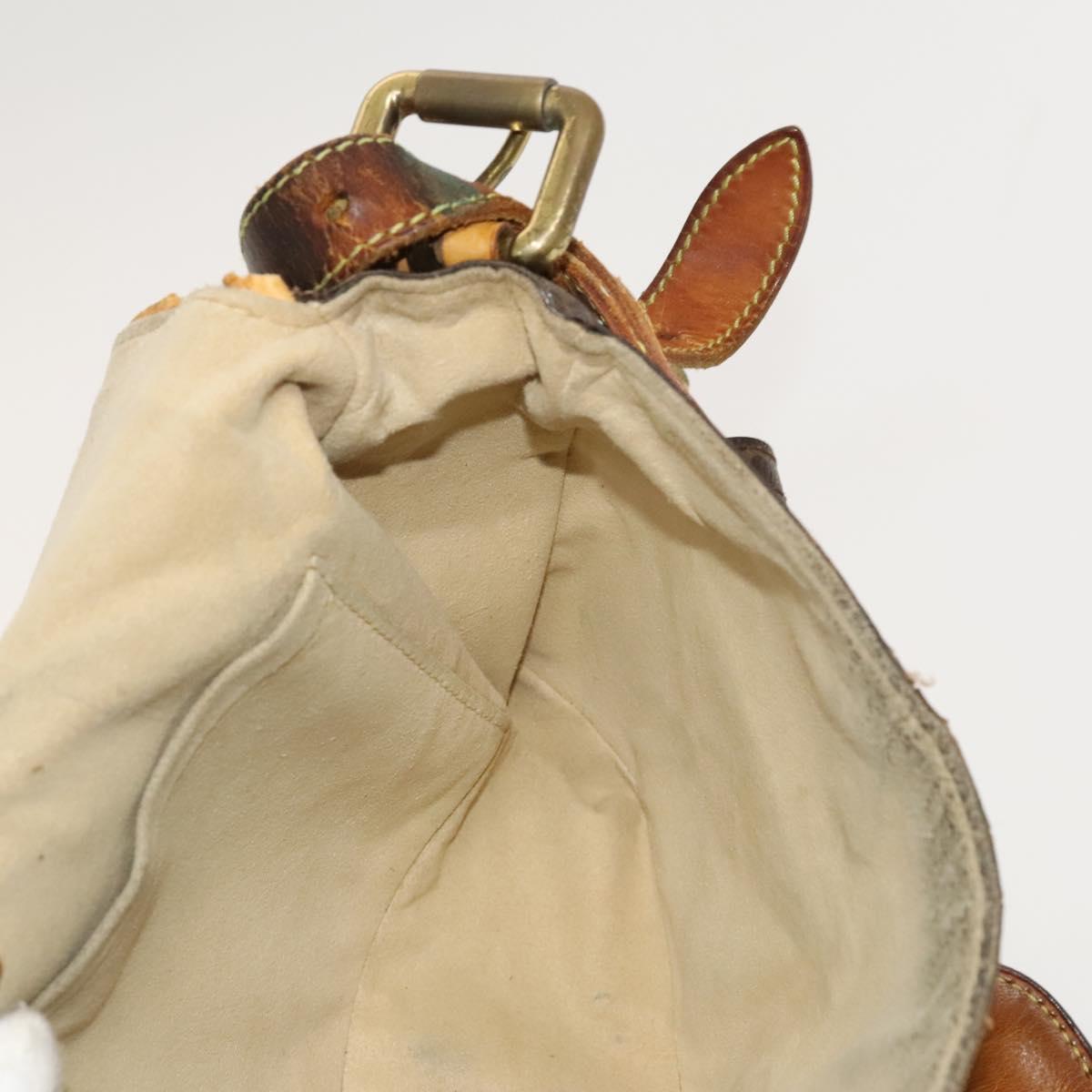 LOUIS VUITTON Monogram Hudson PM Shoulder Bag M40027 LV Auth bs27036