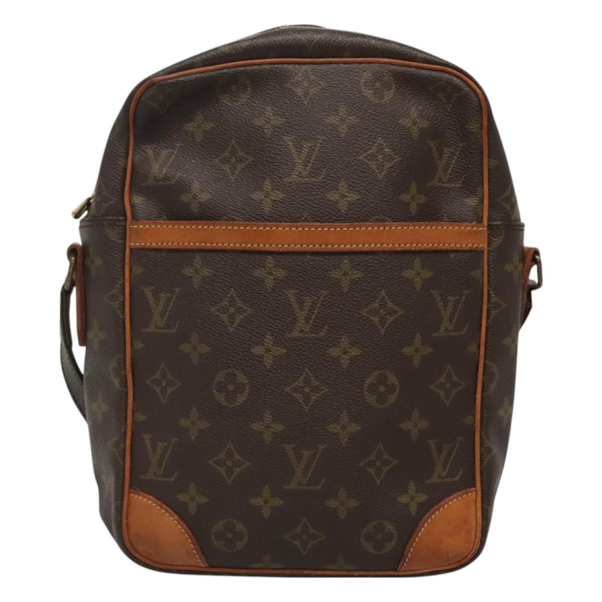LOUIS VUITTON Monogram Danube MM Shoulder Bag M45264 LV Auth bs27046