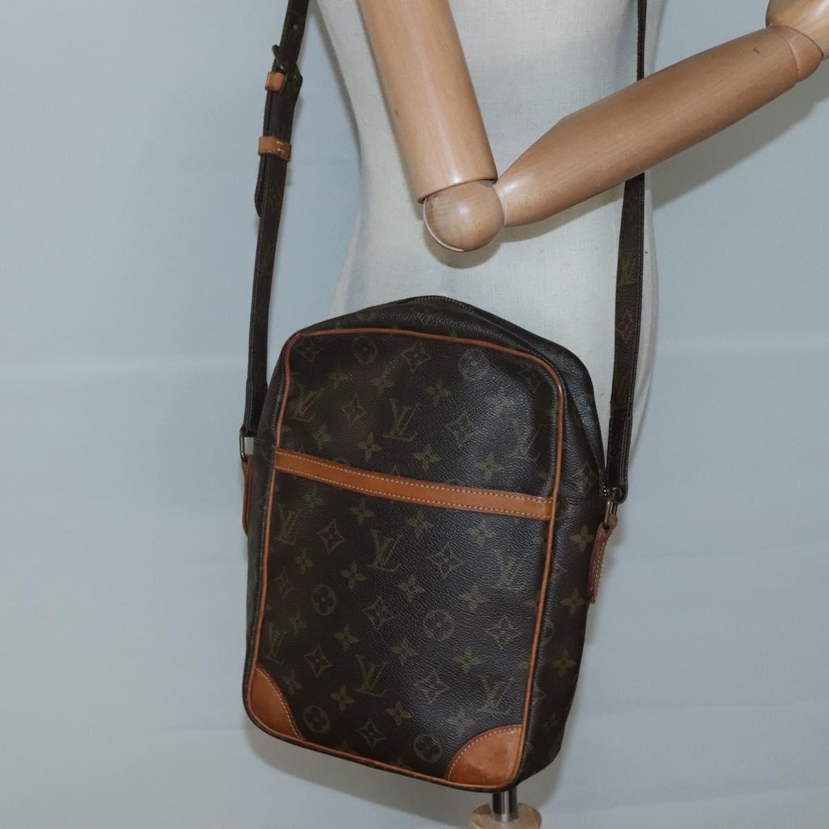 LOUIS VUITTON Monogram Danube MM Shoulder Bag M45264 LV Auth bs27046