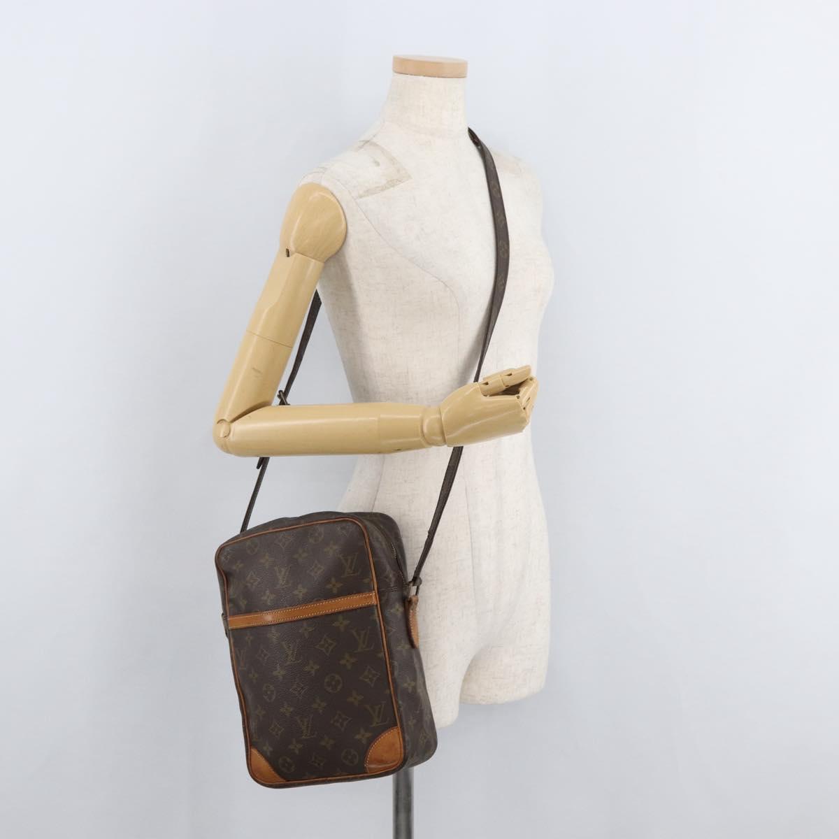 LOUIS VUITTON Monogram Danube MM Shoulder Bag M45264 LV Auth bs27046