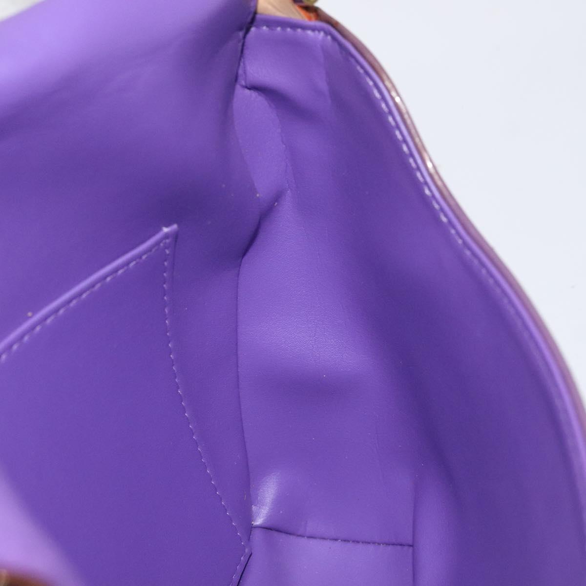 LOUIS VUITTON Monogram Vernis Thompson Street Bag Viole M91095 LV Auth bs27050