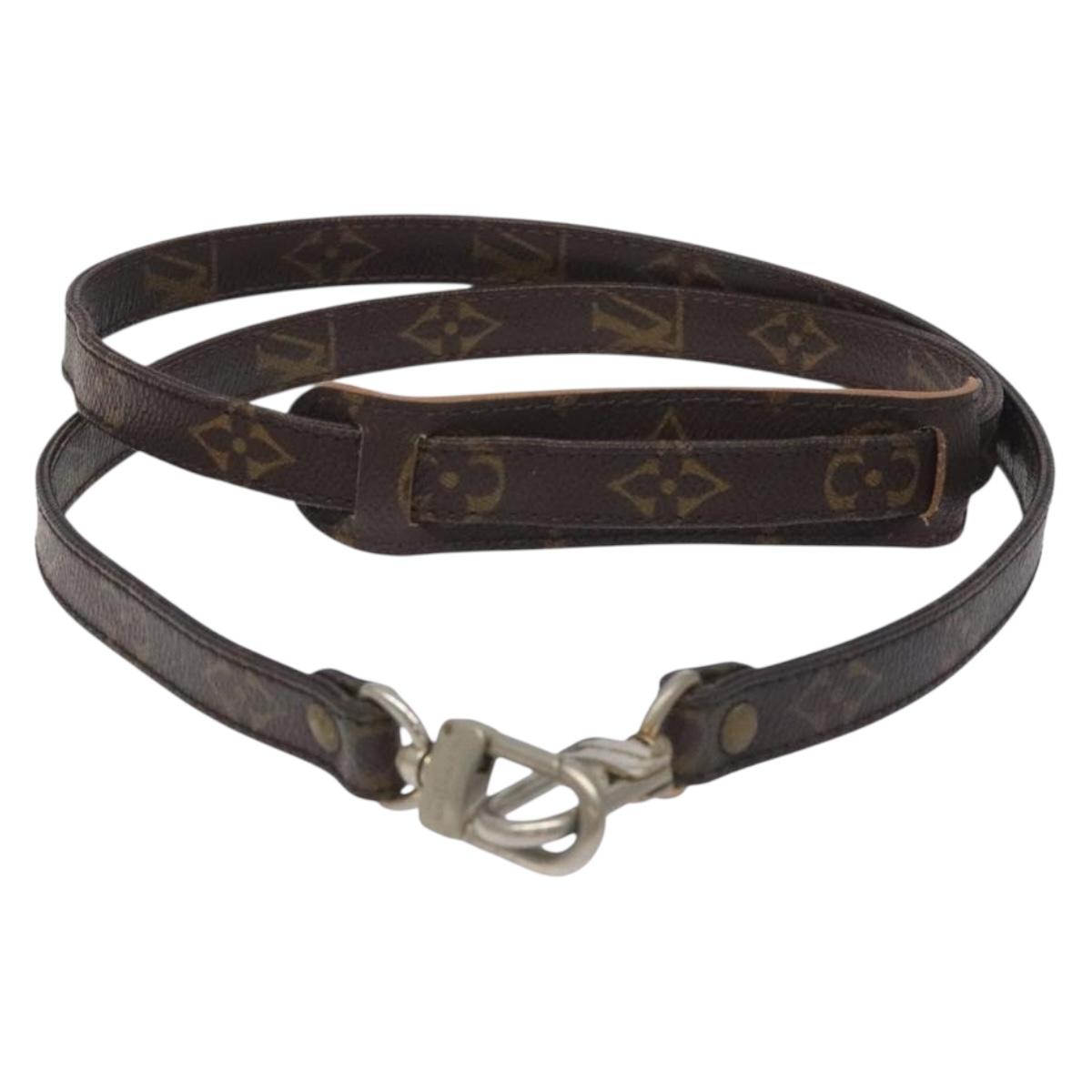 LOUIS VUITTON Monogram Shoulder Strap 42.5"" LV Auth bs27053