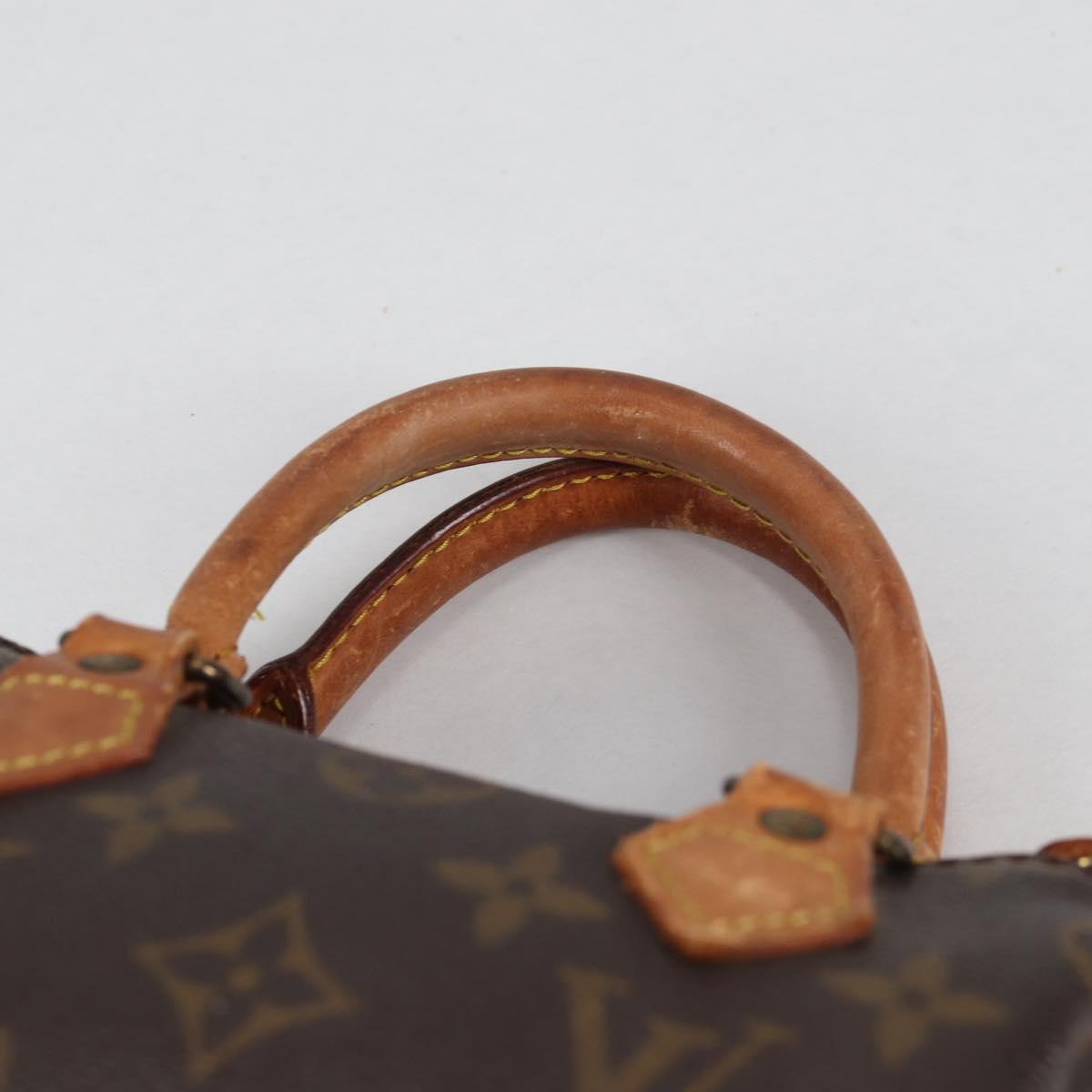 LOUIS VUITTON Monogram Mini Speedy Hand Bag M41534 LV Auth bs27057