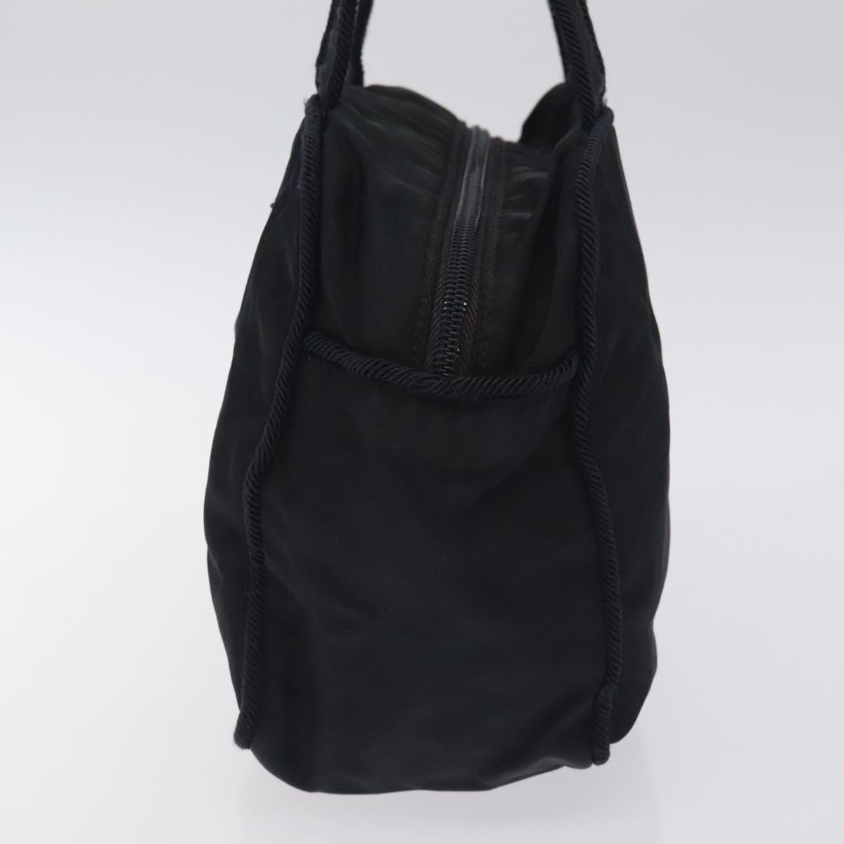 PRADA Hand Bag Nylon Black Auth bs27069