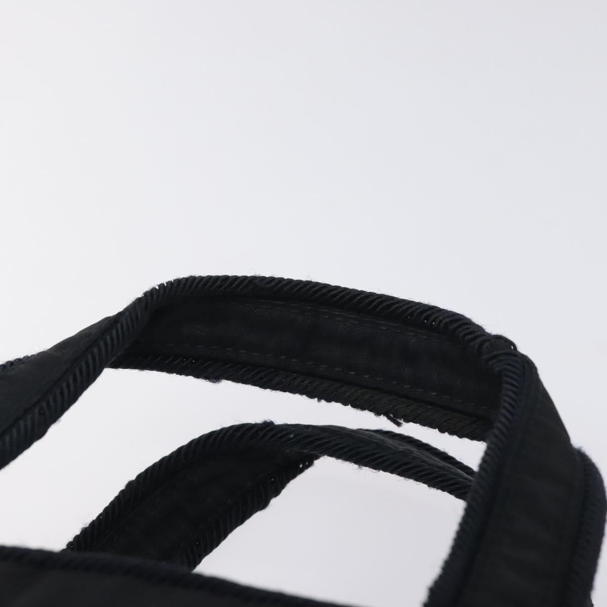 PRADA Hand Bag Nylon Black Auth bs27069