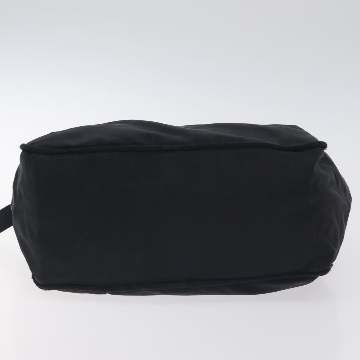 PRADA Hand Bag Nylon Black Auth bs27069