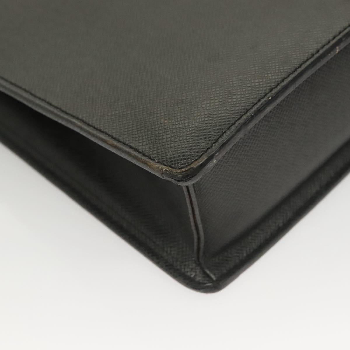 LOUIS VUITTON Taiga Porte Documents Rozan Bag Ardoise M30052 LV Auth bs27110