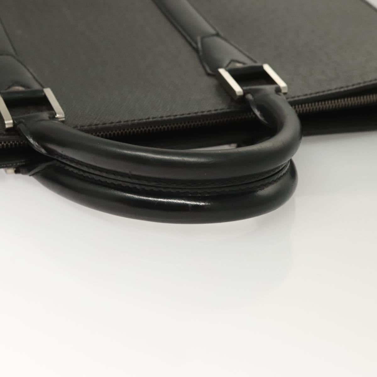 LOUIS VUITTON Taiga Porte Documents Rozan Bag Ardoise M30052 LV Auth bs27110
