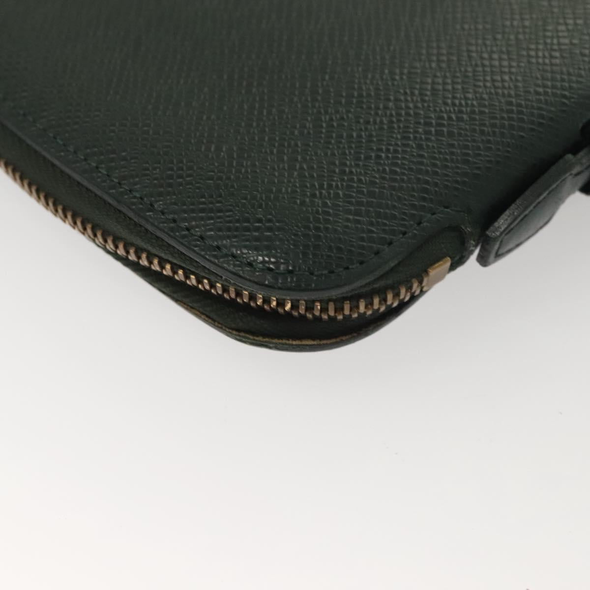 LOUIS VUITTON Taiga Organizer Atholl Travel Case Epicea M30654 LV Auth bs27155