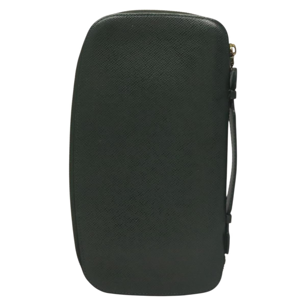 LOUIS VUITTON Taiga Organizer Atholl Travel Case Epicea M30654 LV Auth bs27155
