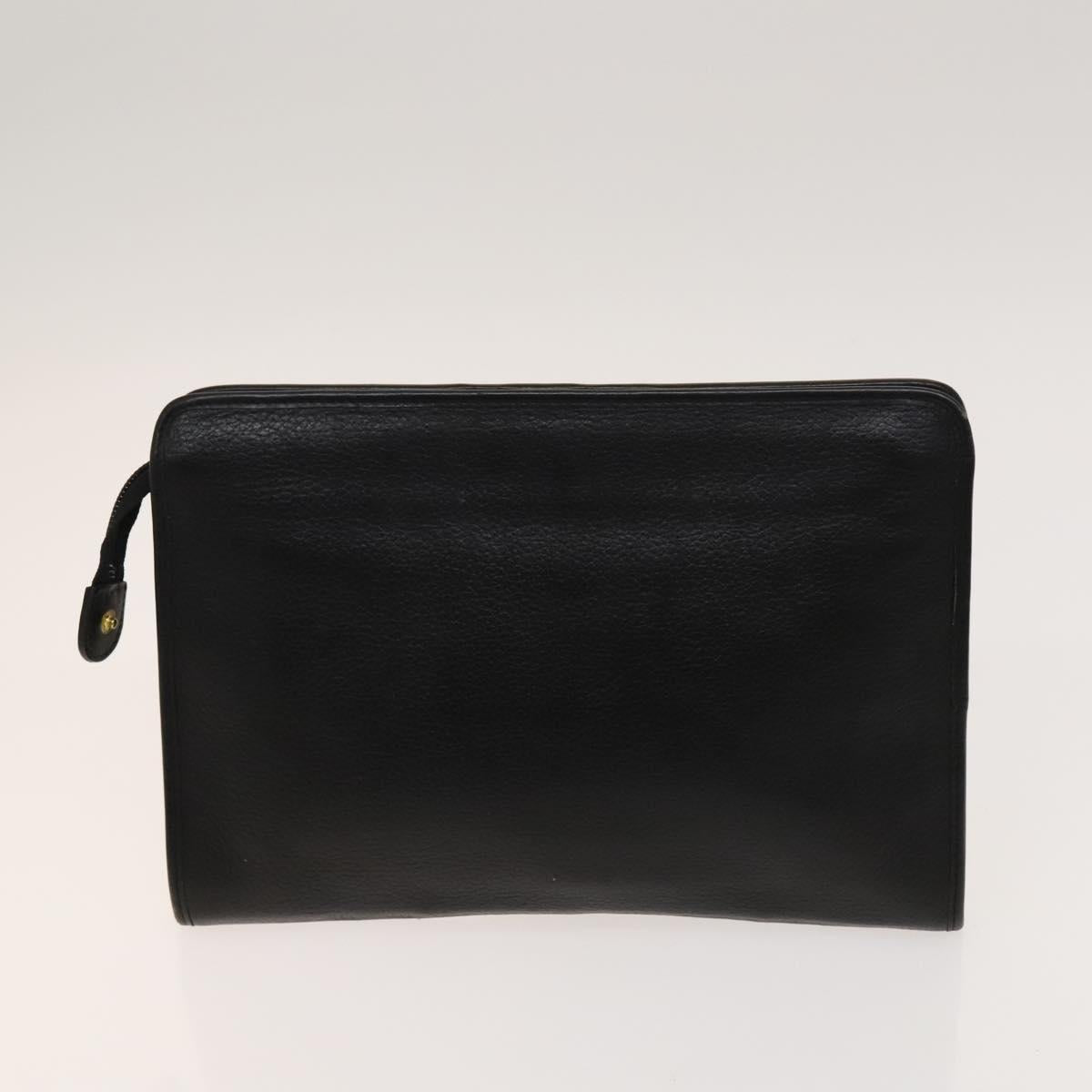 BURBERRY Nova Check Shoulder Bag Nylon Leather 3Set Black Brown Auth bs27232