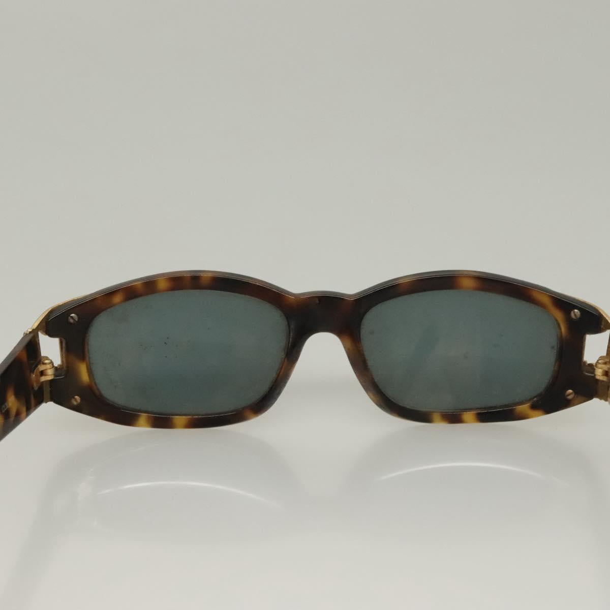 Gianni Versace Sunglasses Belt 2Set Black Brown Auth bs27236