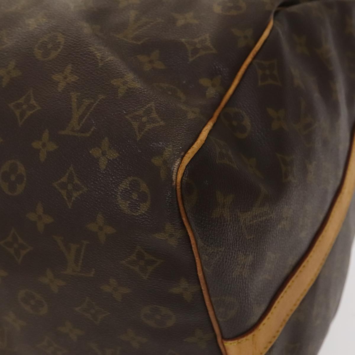 LOUIS VUITTON Monogram Keepall Bandouliere 60 Boston Bag M41412 LV Auth bs27246