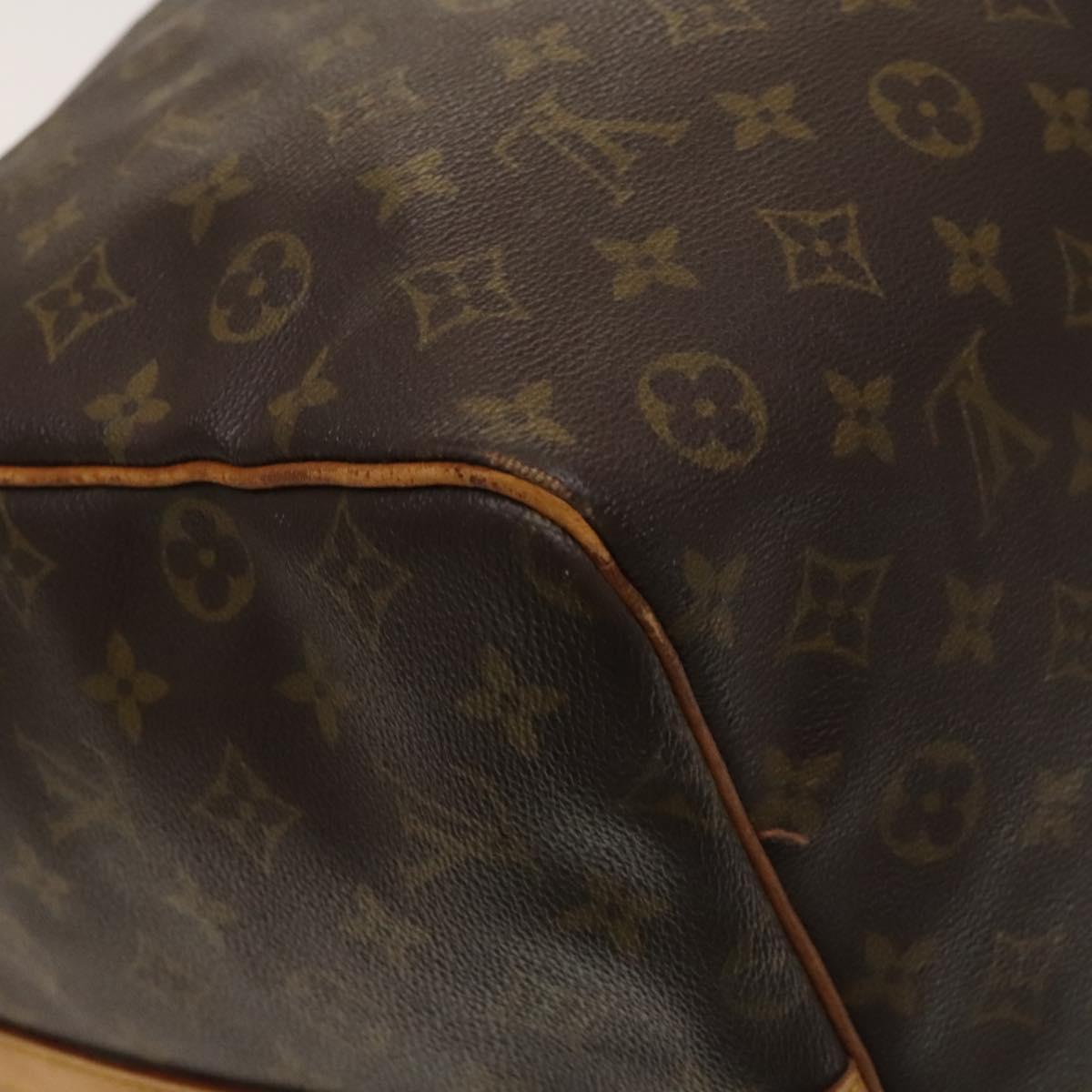 LOUIS VUITTON Monogram Keepall Bandouliere 60 Boston Bag M41412 LV Auth bs27246