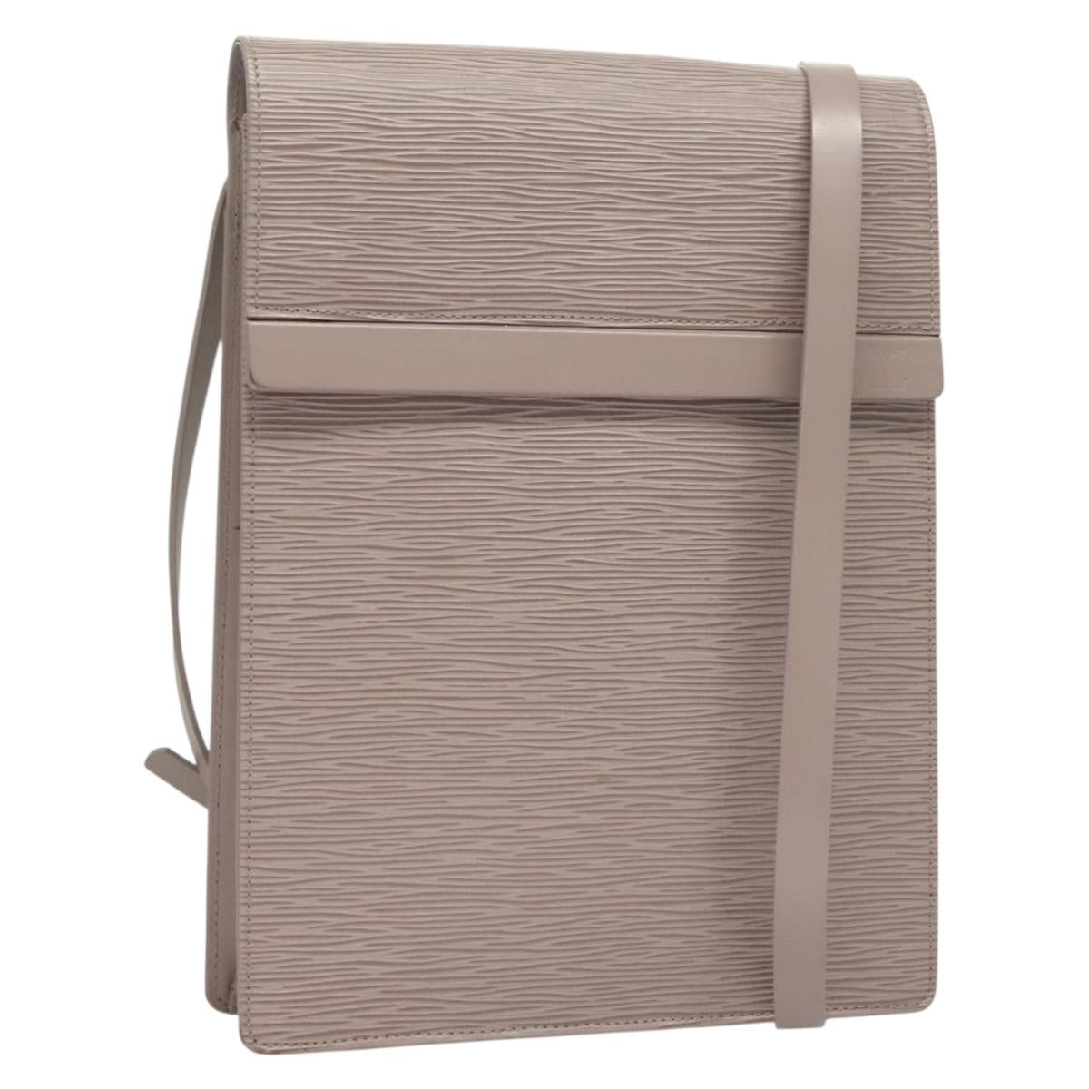 LOUIS VUITTON Epi Ramatuelle Shoulder Bag Lilac M5247C LV Auth bs27261