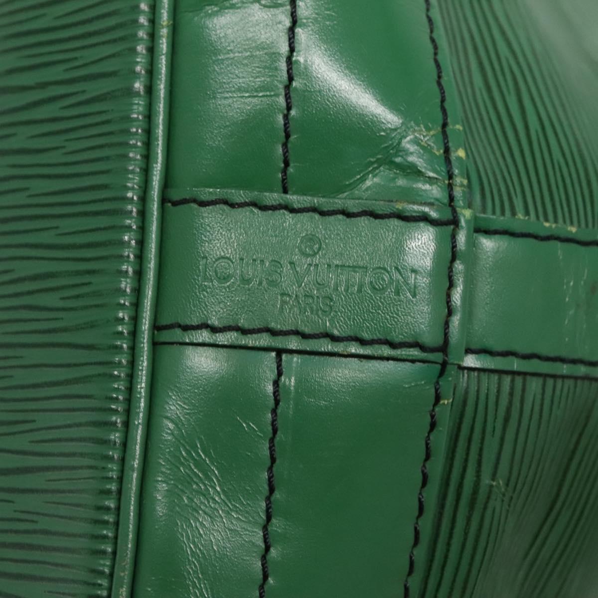 LOUIS VUITTON Epi Noe Shoulder Bag Green M44004 LV Auth bs27263