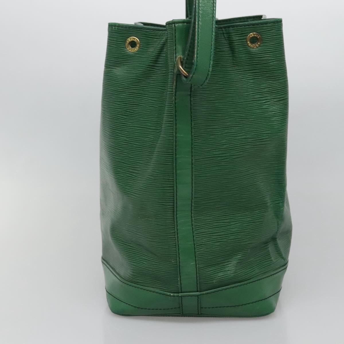 LOUIS VUITTON Epi Noe Shoulder Bag Green M44004 LV Auth bs27263