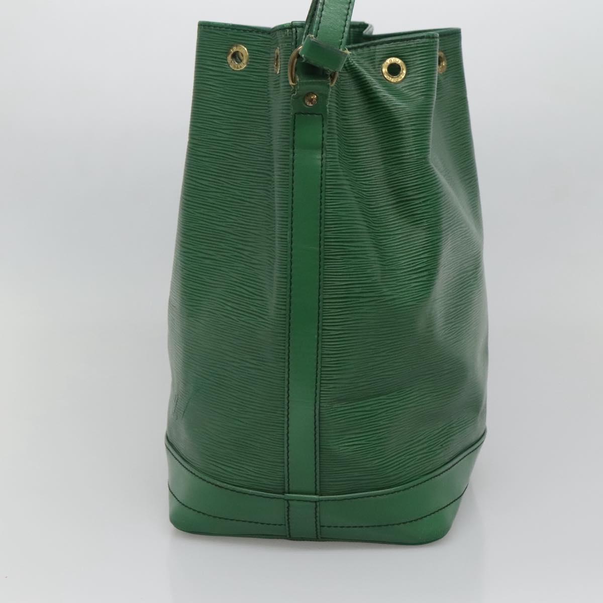 LOUIS VUITTON Epi Noe Shoulder Bag Green M44004 LV Auth bs27263