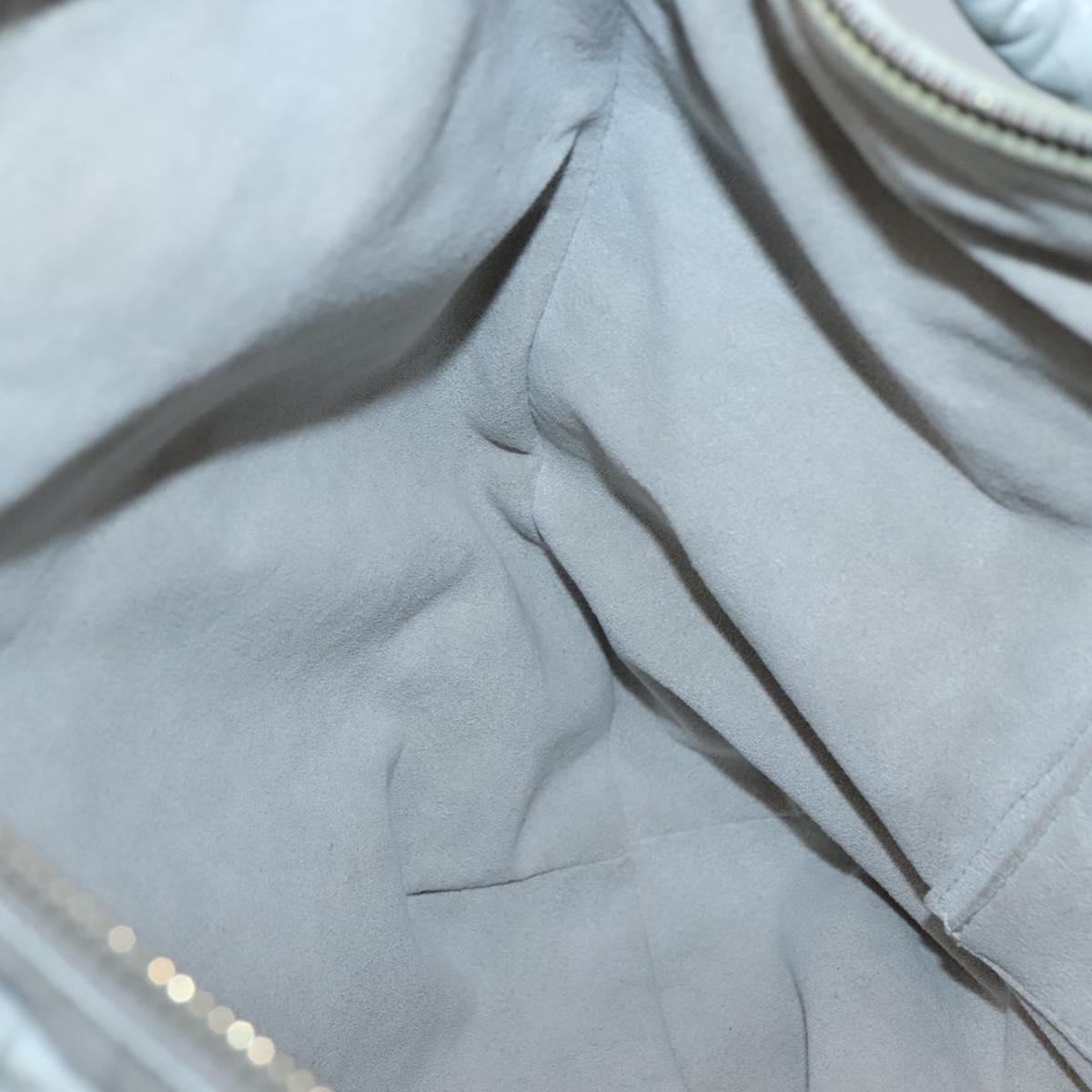 LOUIS VUITTON Monogram Orump Nimbus PM Tote Bag Gray LV Auth bs27266