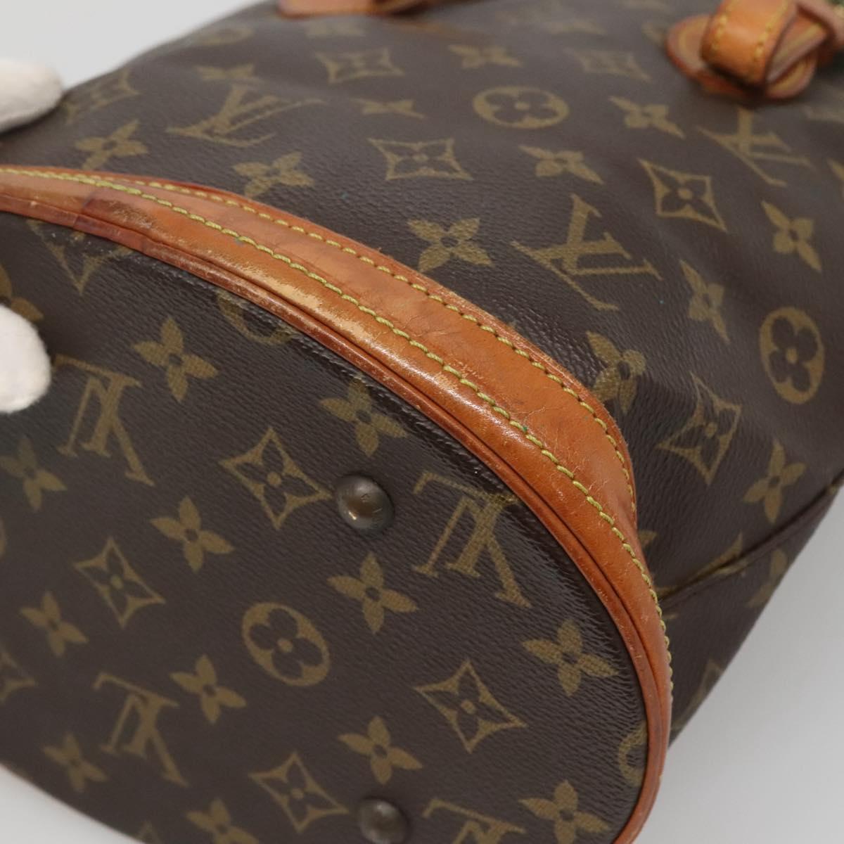 LOUIS VUITTON Monogram Bucket PM Shoulder Bag Vintage M42238 LV Auth bs27316