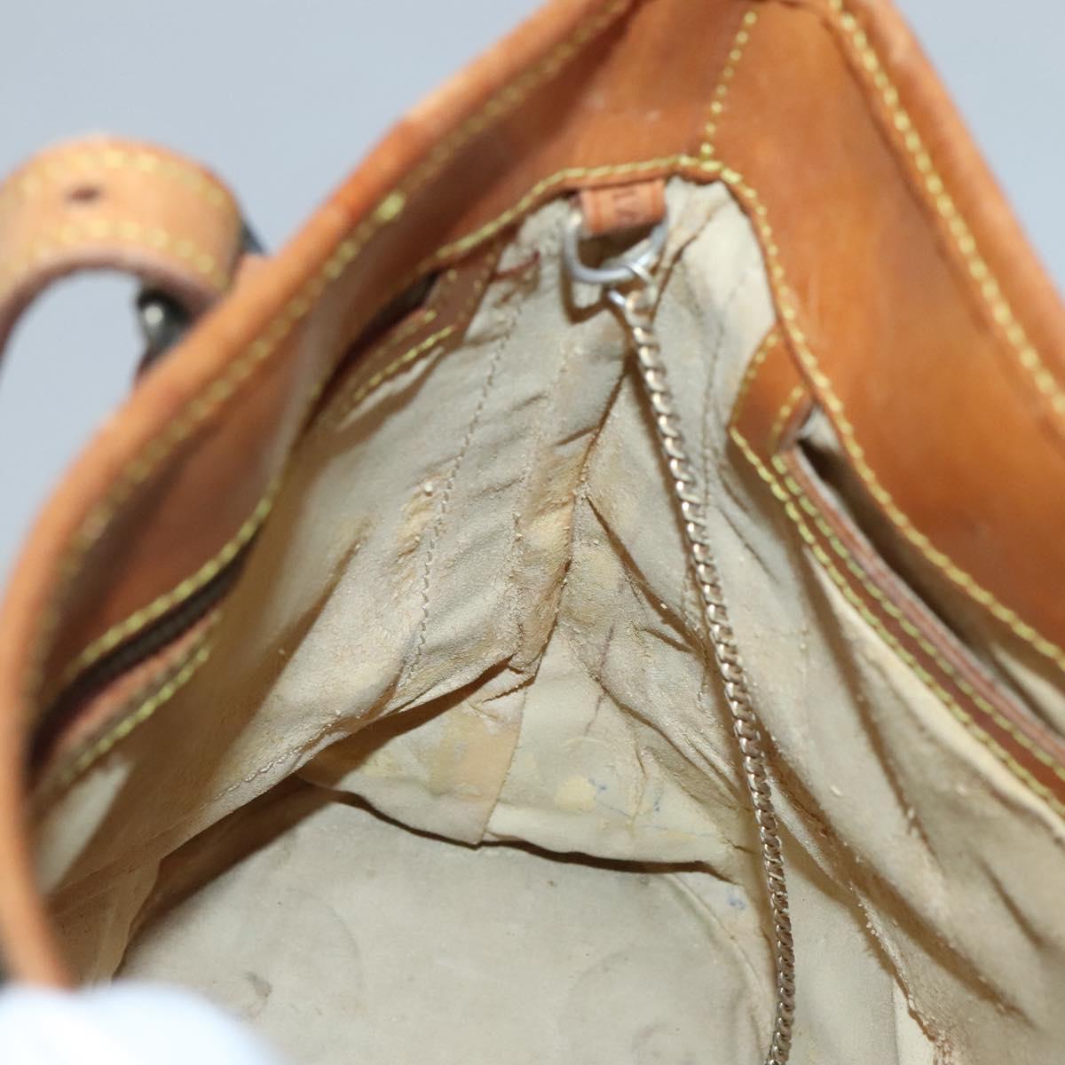 LOUIS VUITTON Monogram Bucket PM Shoulder Bag Vintage M42238 LV Auth bs27316