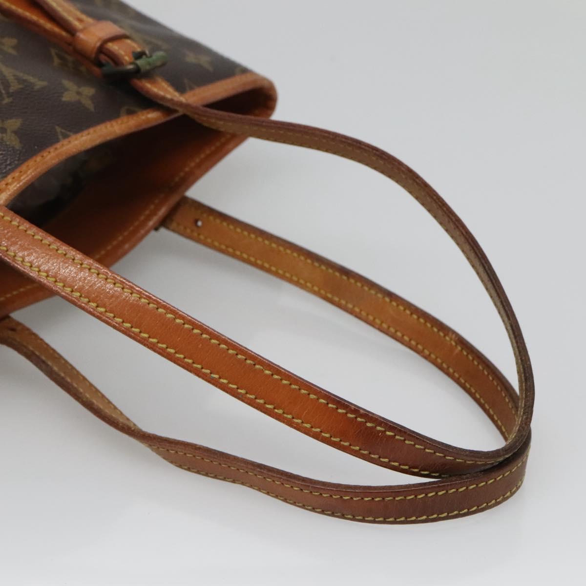 LOUIS VUITTON Monogram Bucket PM Shoulder Bag Vintage M42238 LV Auth bs27316