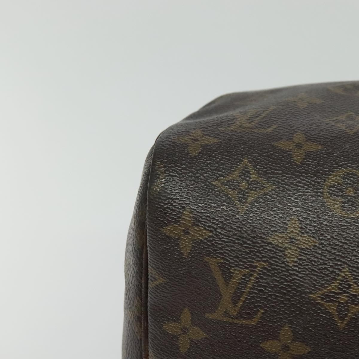 LOUIS VUITTON Monogram Speedy 30 Hand Bag M41526 LV Auth bs27320