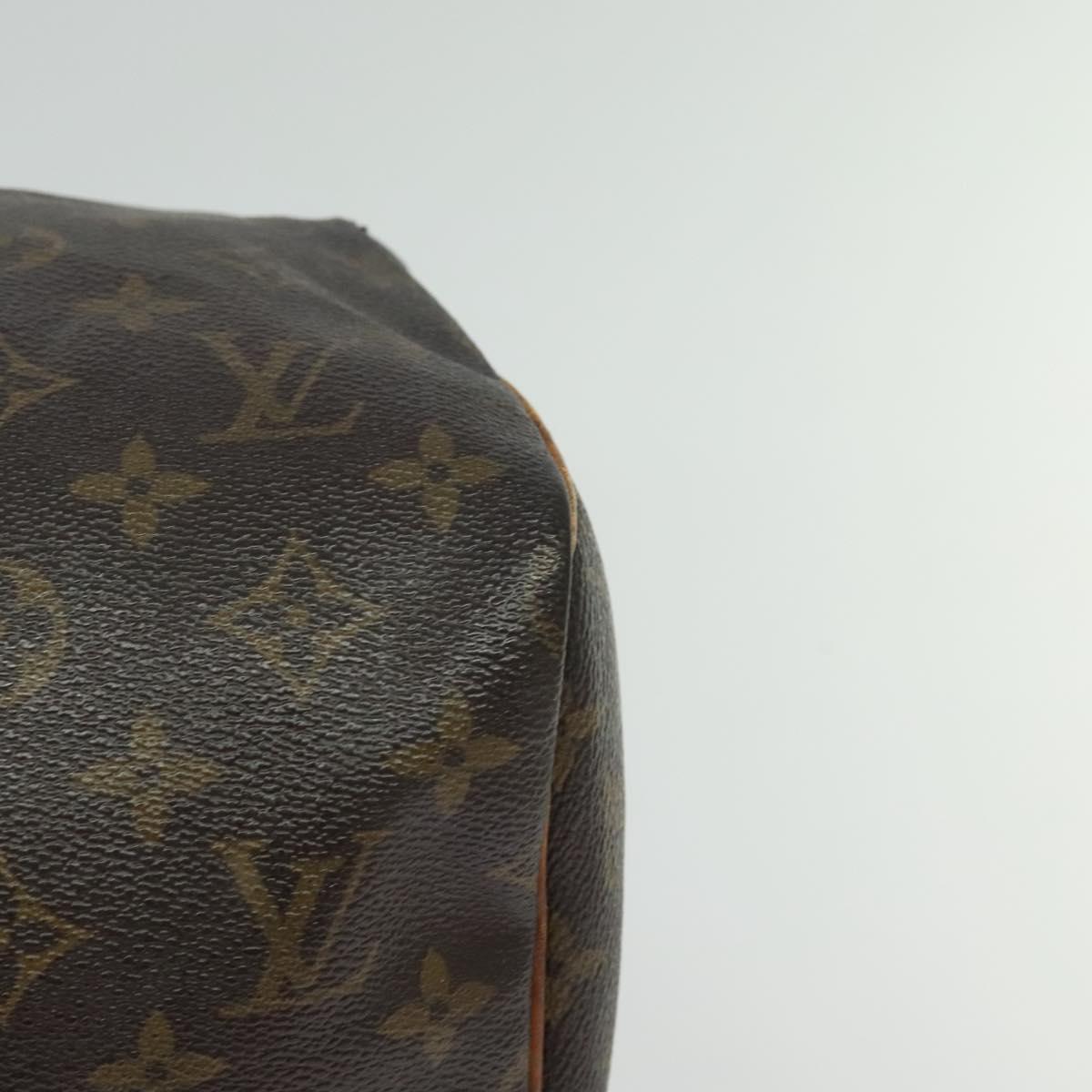 LOUIS VUITTON Monogram Speedy 30 Hand Bag M41526 LV Auth bs27320