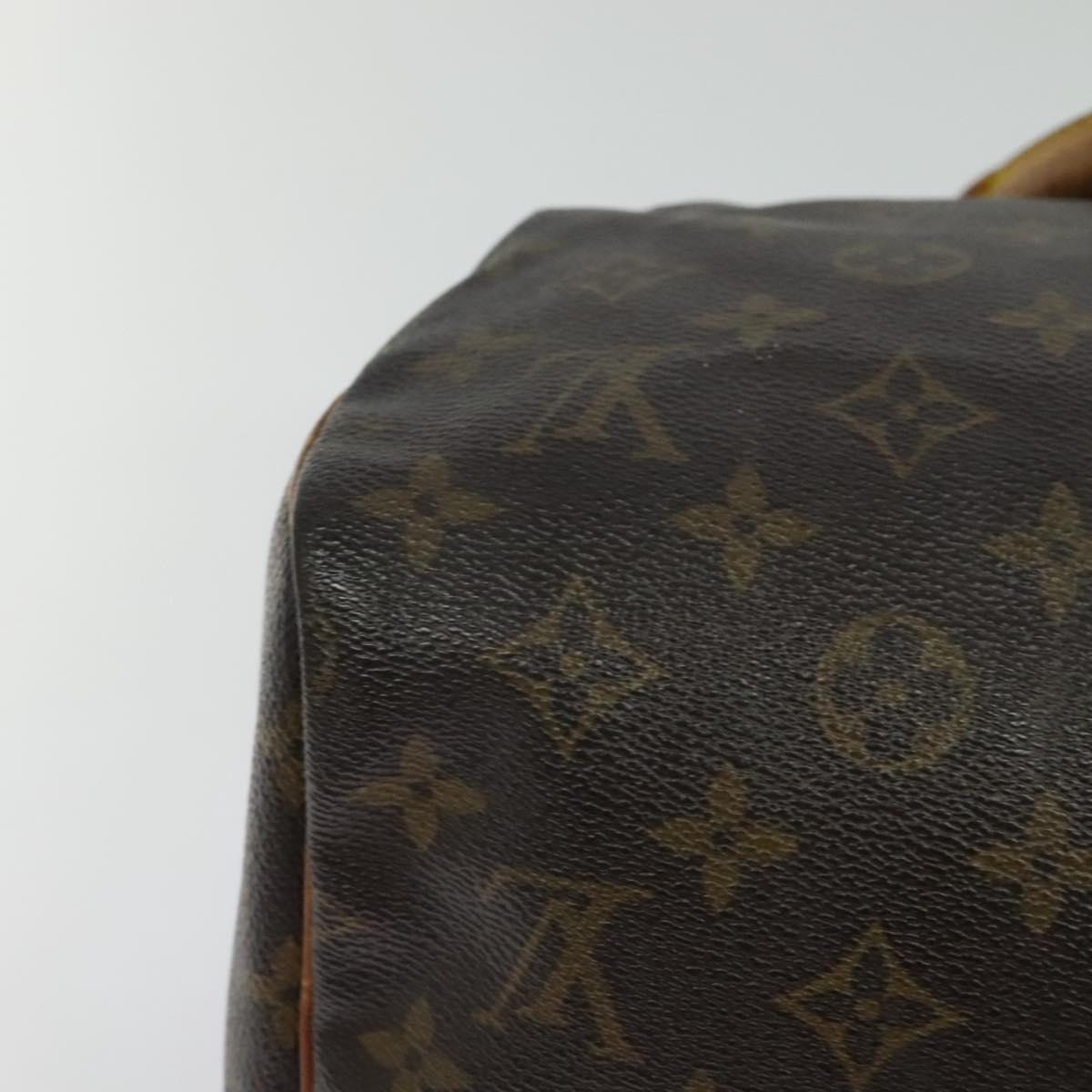 LOUIS VUITTON Monogram Speedy 30 Hand Bag M41526 LV Auth bs27320