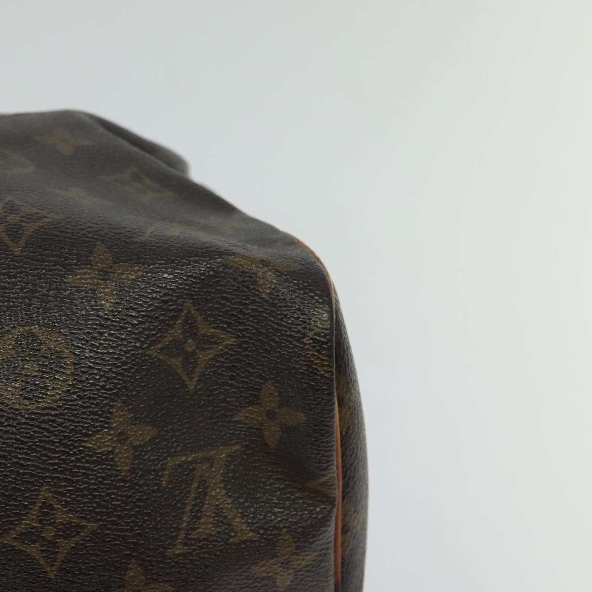 LOUIS VUITTON Monogram Speedy 30 Hand Bag M41526 LV Auth bs27320