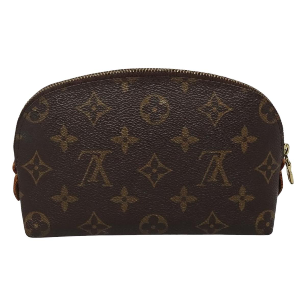 LOUIS VUITTON Monogram Pochette Cosmetic PM Pouch M43998 LV Auth bs27324