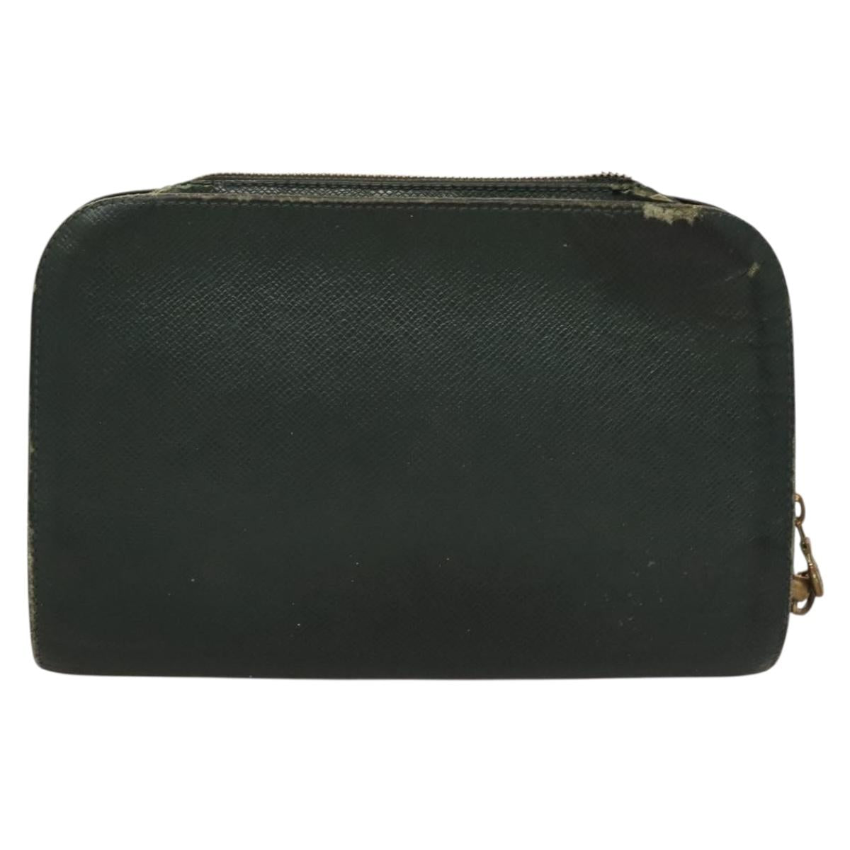 LOUIS VUITTON Taiga Baikal Clutch Bag 2Set Epicea M30184 LV Auth bs27405