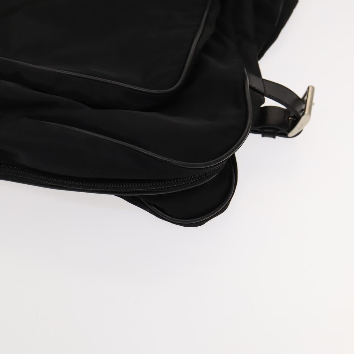 PRADA Garment Cover Nylon Black Auth bs27437