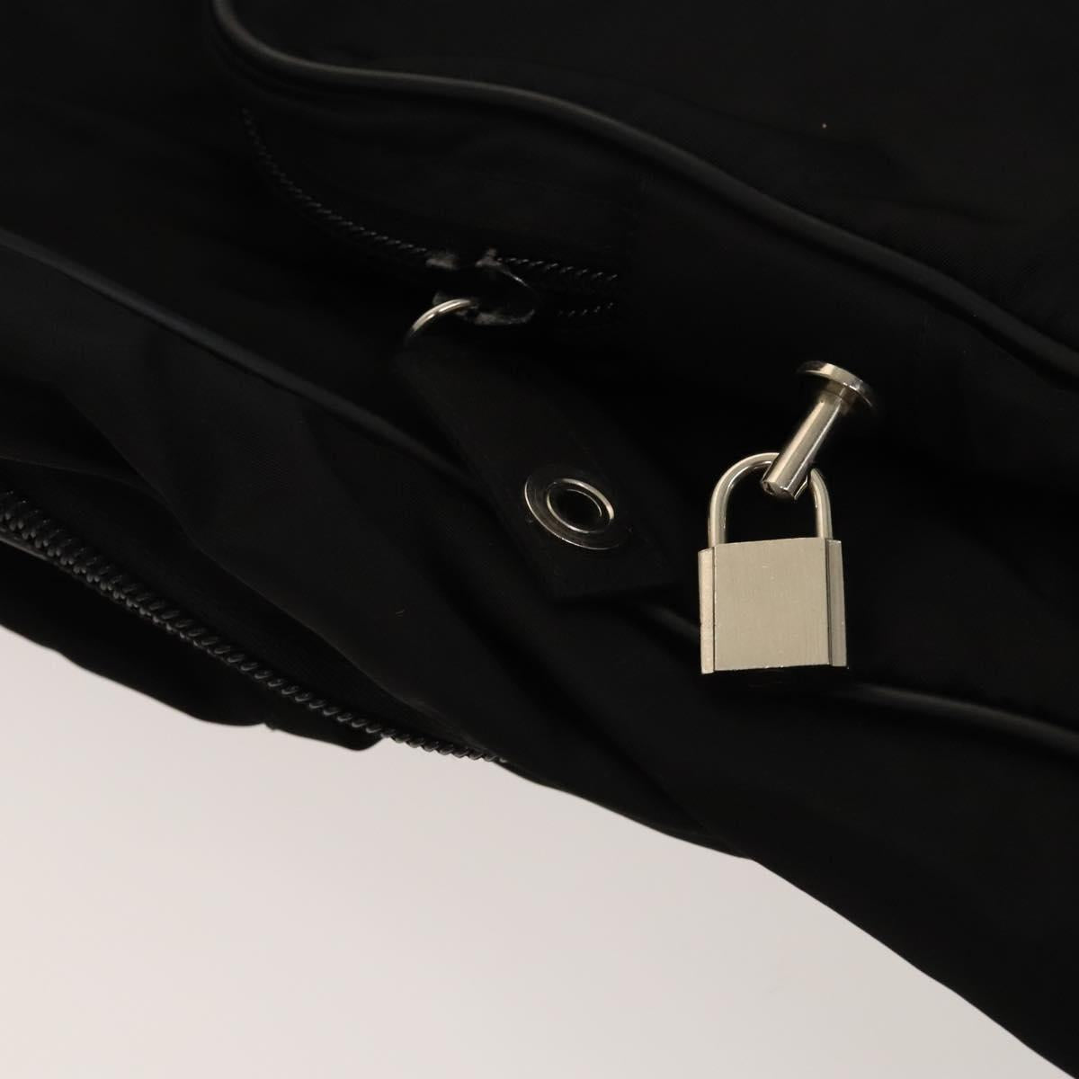 PRADA Garment Cover Nylon Black Auth bs27437