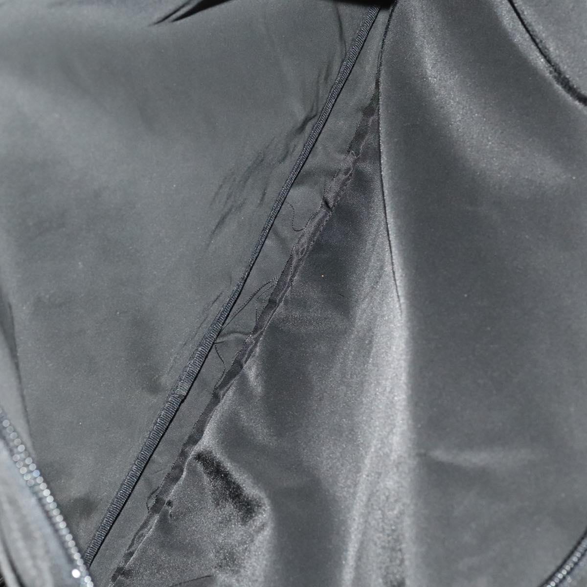 PRADA Garment Cover Nylon Black Auth bs27437