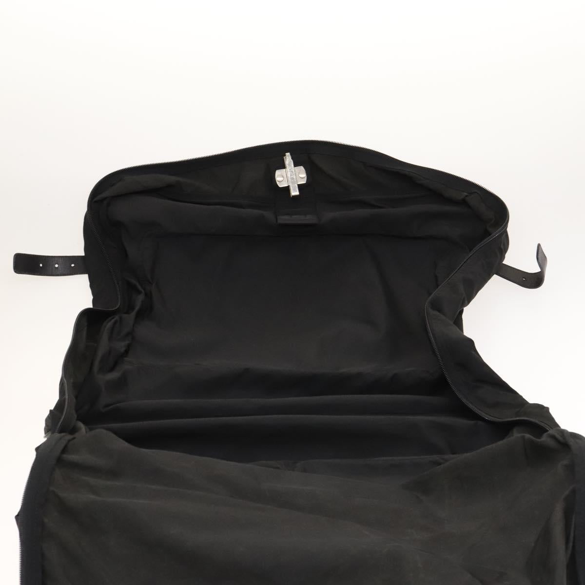 PRADA Garment Cover Nylon Black Auth bs27437