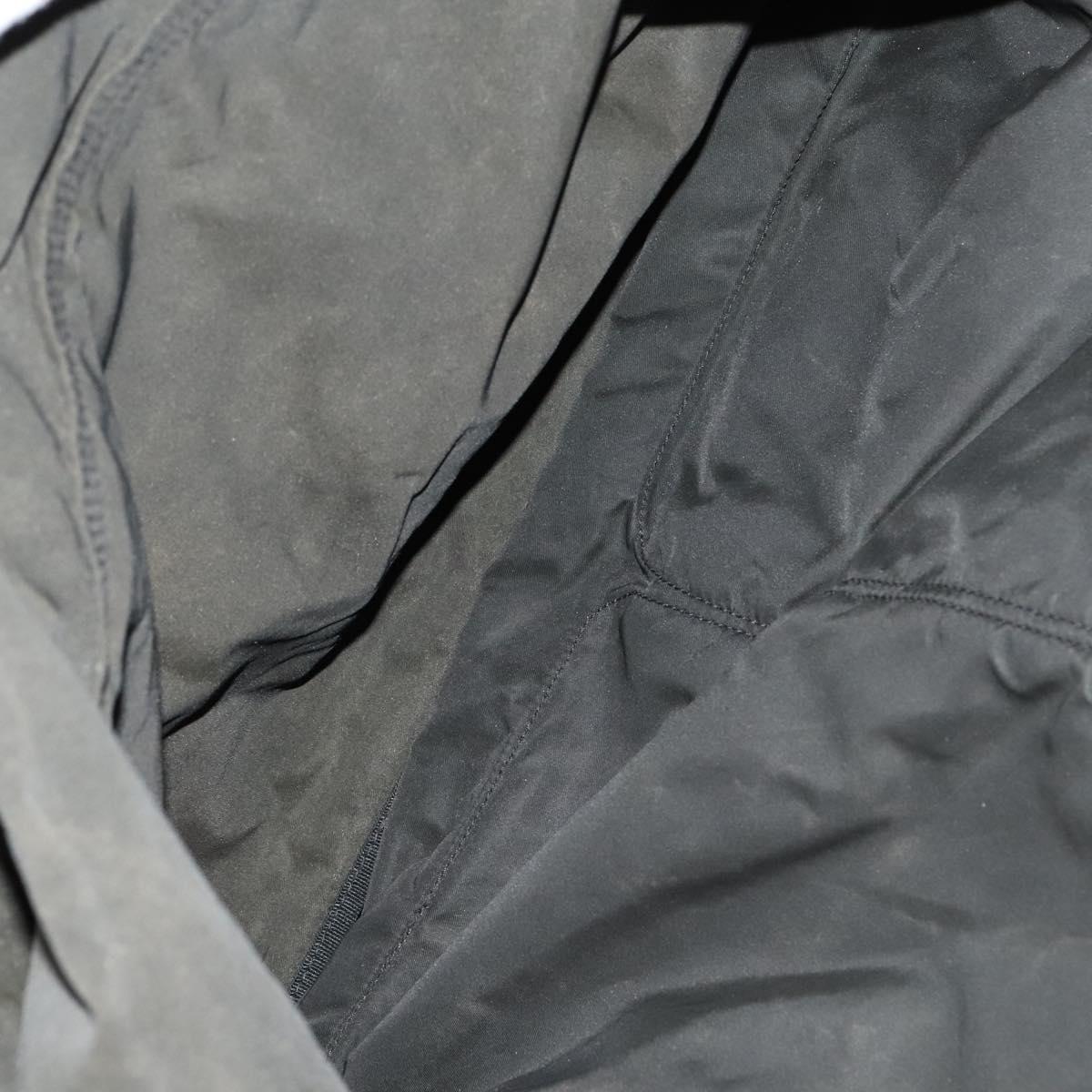 PRADA Garment Cover Nylon Black Auth bs27437