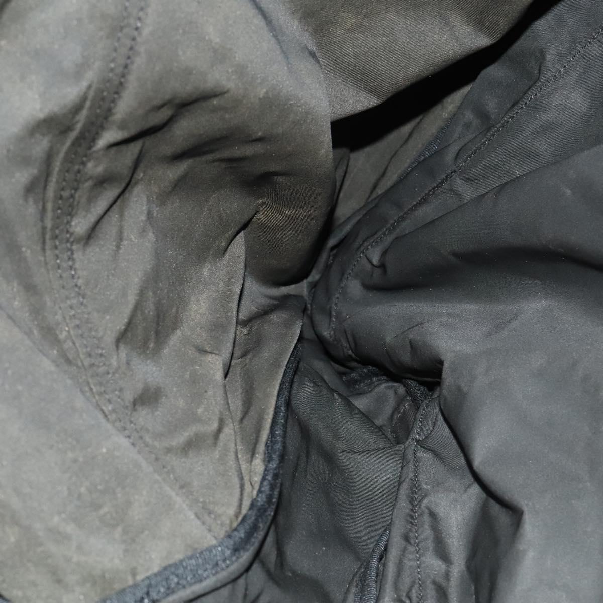 PRADA Garment Cover Nylon Black Auth bs27437