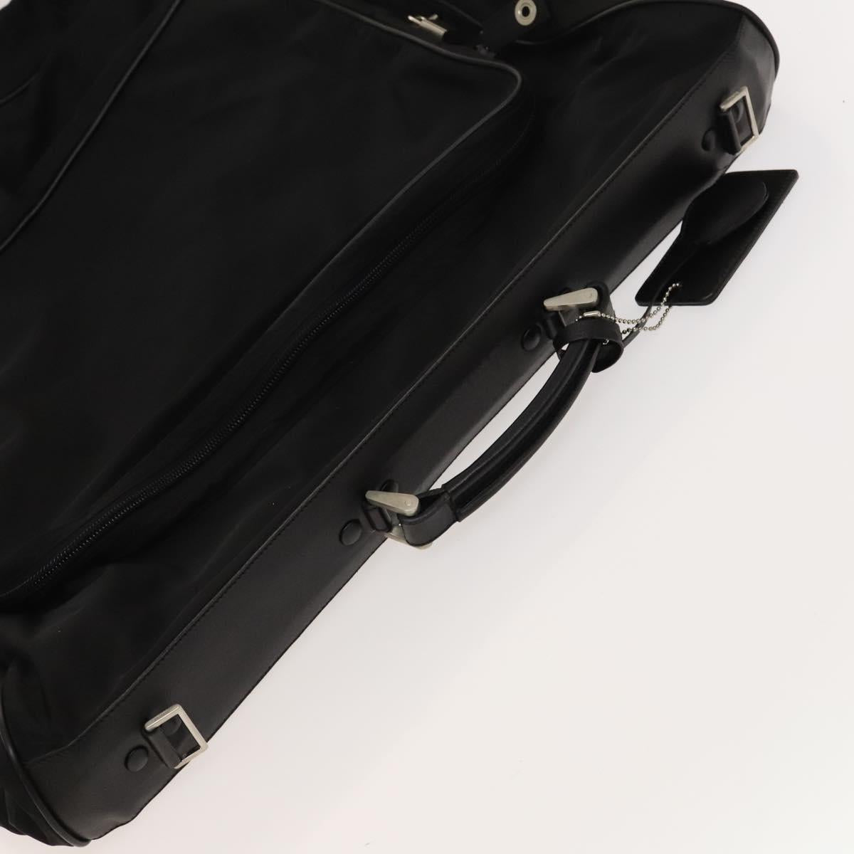 PRADA Garment Cover Nylon Black Auth bs27437