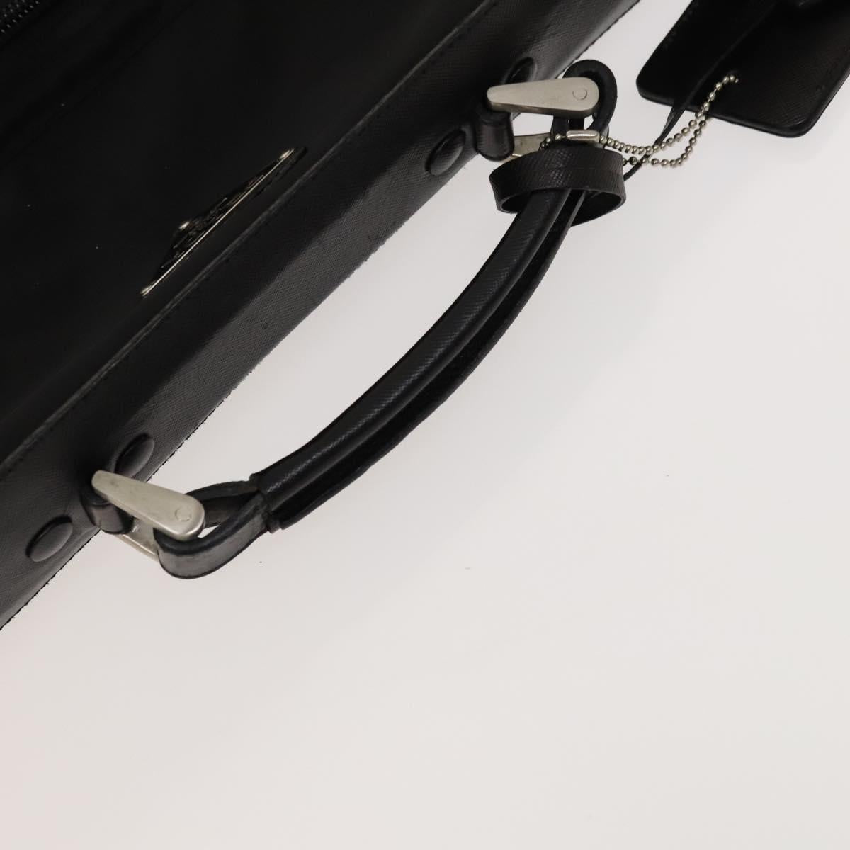 PRADA Garment Cover Nylon Black Auth bs27437