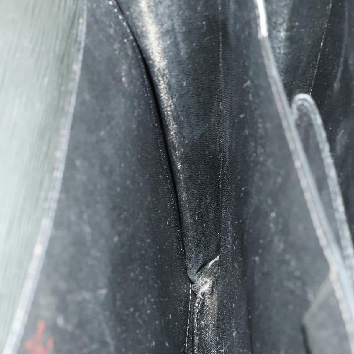 LOUIS VUITTON Epi Serviette Conseiller Business Bag Black M54422 LV Auth bs27487