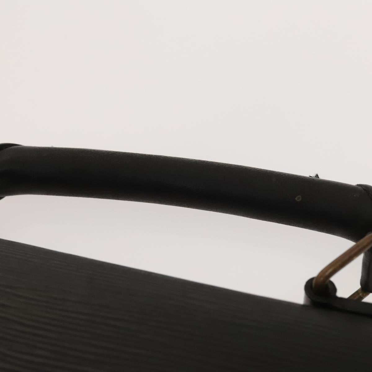 LOUIS VUITTON Epi Serviette Conseiller Business Bag Black M54422 LV Auth bs27487