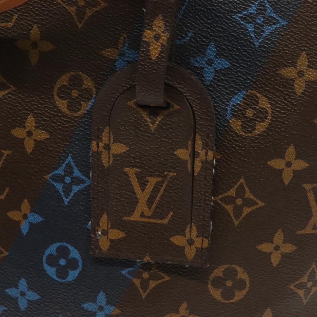 LOUIS VUITTON Monogram V Lline Cabas NS Tote Bag 2way M50147 LV Auth bs27493