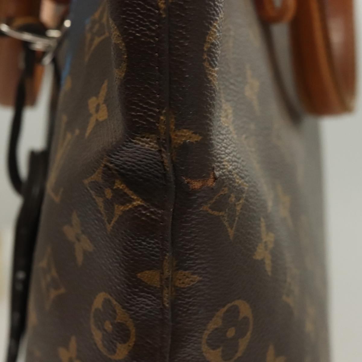 LOUIS VUITTON Monogram V Lline Cabas NS Tote Bag 2way M50147 LV Auth bs27493