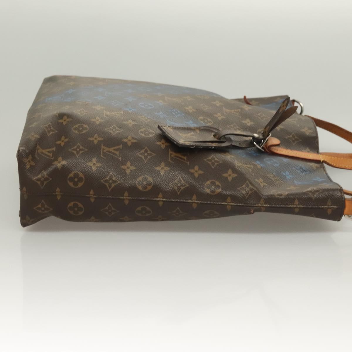 LOUIS VUITTON Monogram V Lline Cabas NS Tote Bag 2way M50147 LV Auth bs27493