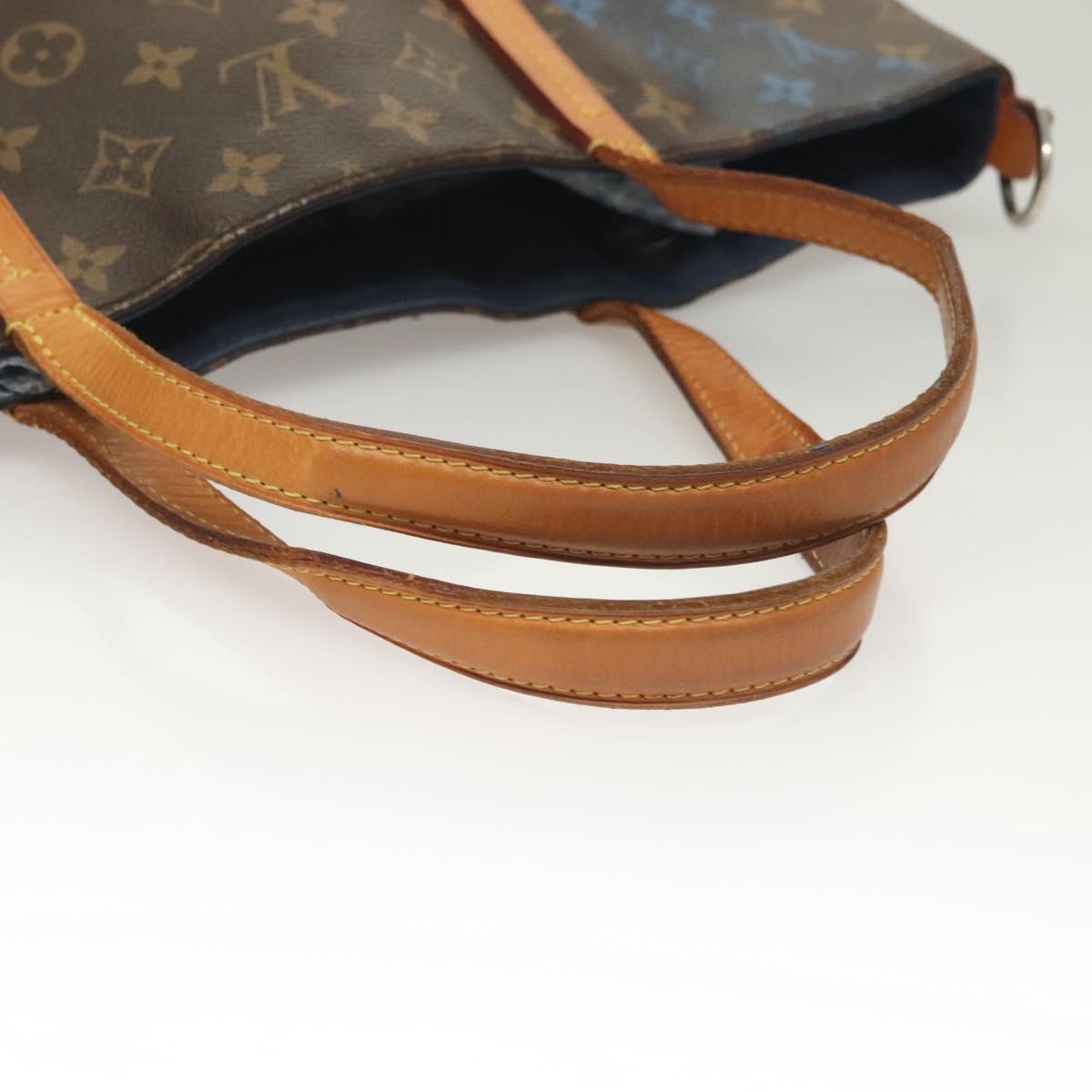 LOUIS VUITTON Monogram V Lline Cabas NS Tote Bag 2way M50147 LV Auth bs27493