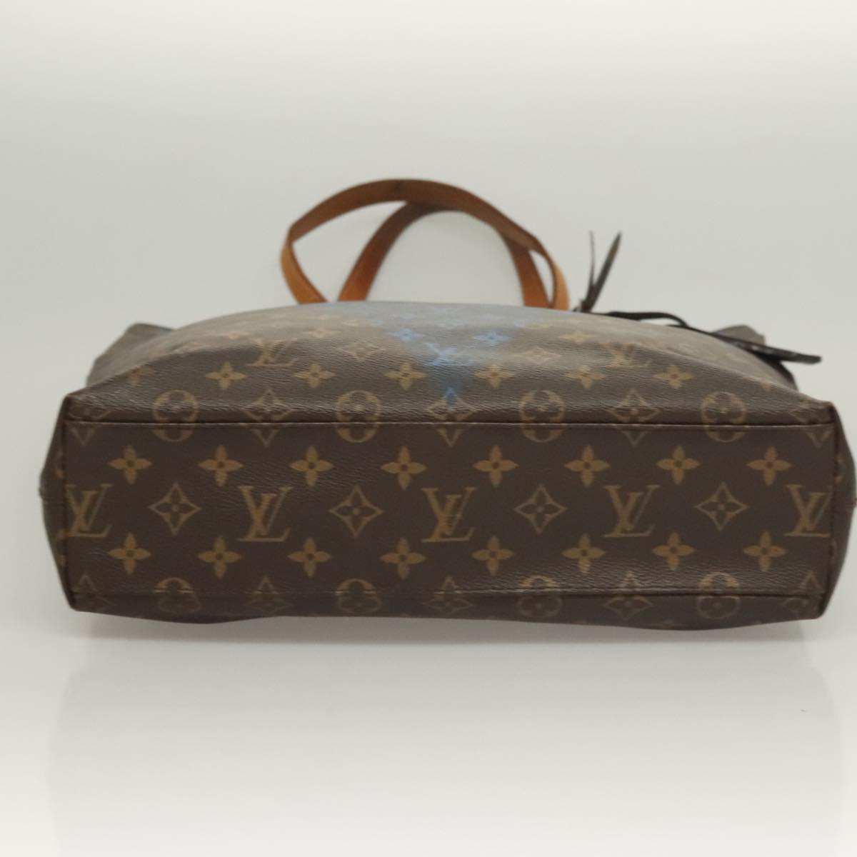 LOUIS VUITTON Monogram V Lline Cabas NS Tote Bag 2way M50147 LV Auth bs27493