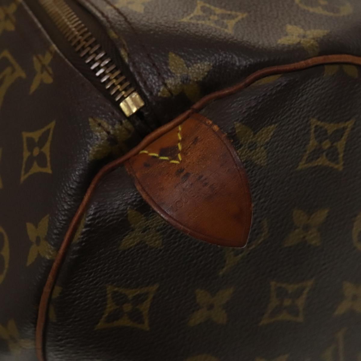 LOUIS VUITTON Monogram Keepall 60 Boston Bag M41422 LV Auth bs27500
