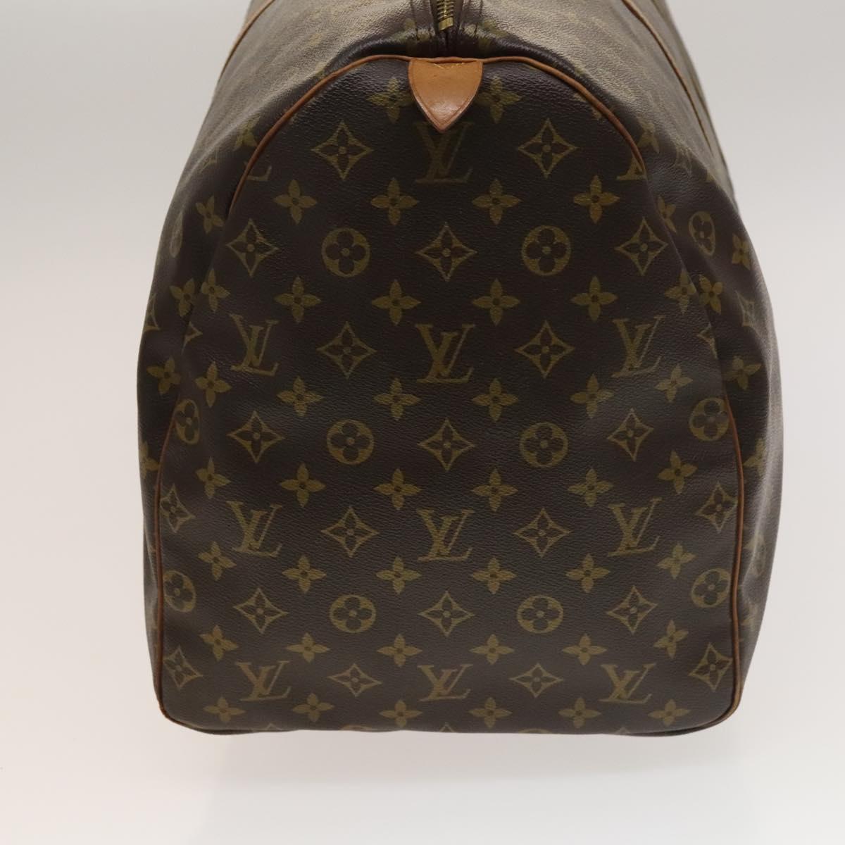 LOUIS VUITTON Monogram Keepall 60 Boston Bag M41422 LV Auth bs27500