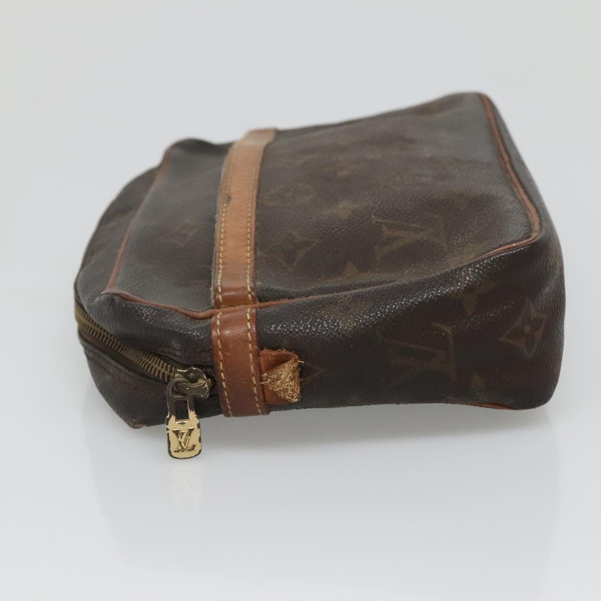 LOUIS VUITTON Monogram Clutch Bag 3Set LV Auth bs27528